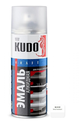 Эмаль для радиаторов отопления 520 мл KUDO (белая матовая)