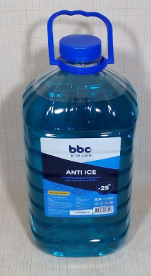Жидкость стеклоомывателя зимняя 3,9л LAVR BiBiCare -25С (ПЭТ) АКЦИЯ