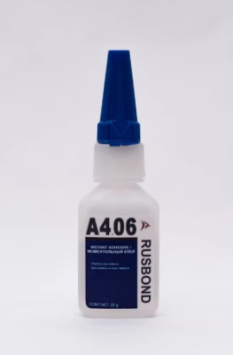 Клей моментальный для эластомеров и резины RusBond A4.06 (20 г)