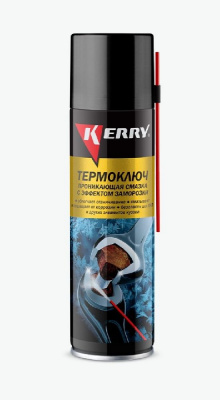 Смазка Термоключ  335 мл KERRY с эффектом заморозки, проникающая, аэрозоль