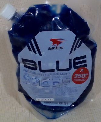 Смазка МС 1510 BLUE  2л VMPAUTO высокотемпературная, литиевая, дой -пак