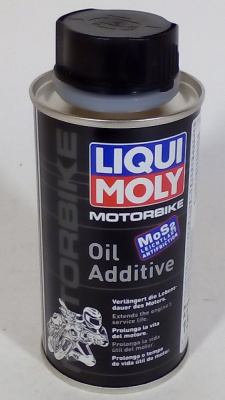 Присадка антифрикционная в моторное масло для мотоциклов Oil Additiv 125 мл  LIQUI MOLY