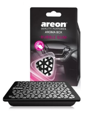 Освежитель воздуха 'AREON' AROMA BOX Bubble Gum/Бабл Гам, под сидение