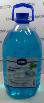 Жидкое мыло 5 кг EOS водная свежесть, (канистра пэт)