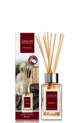 Освежитель воздуха 'AREON' HOME PERFUME STICKS NEW DESIGN Vanilla/Ваниль (аром. палочки) 85ml