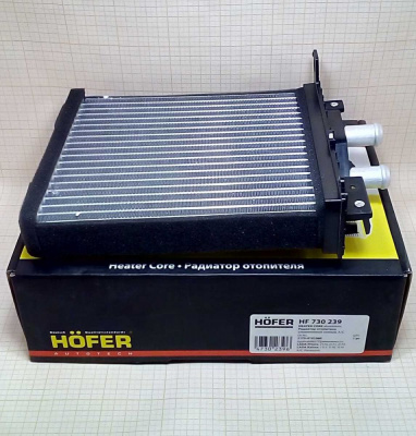 Радиатор отопителя ВАЗ-2170, c кондиционером Panasonic, паяный'HOFER'
