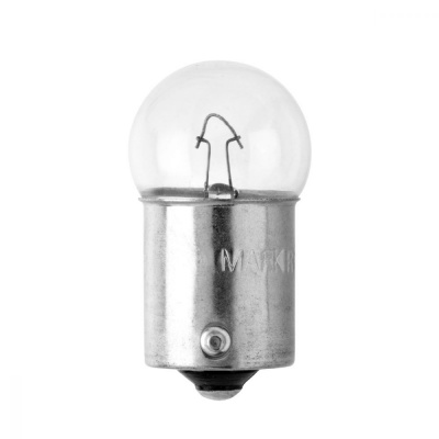 Лампа  12V  5,0W МАЯК BA15s одноконтактная цокольная, стояночные огни/подсветка номера