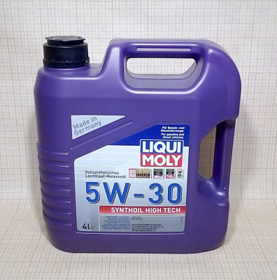 Масло LIQUI MOLY Synthoil High Tech 5W30 С3 (4 л) синт.