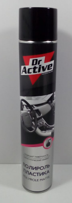 Полироль пластика 1000 мл  SINTEC Dr. Active Matte парфюм, аэрозоль