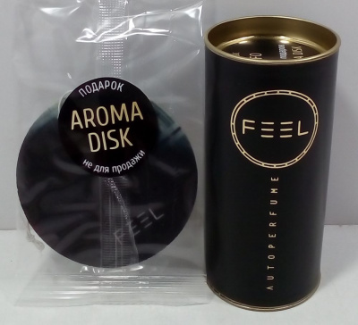 Освежитель воздуха 'FEEL' classic UFO + AROMA DISK  UFO ( подарок)