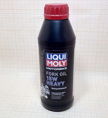 Масло для вилок и амортизаторов Mottorad Fork Oil Heavy 15W ( 0,5 л) 'LiquiMoly' синт.