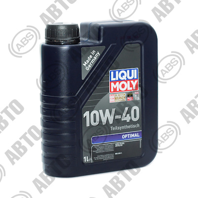 Масло LIQUI MOLY Optimal 10W40 A3/B3 ( 1 л) п/синт.