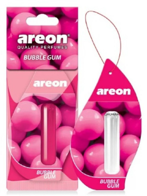Освежитель воздуха 'AREON' LIQUID 5ml Bubble Gum/Бабл Гам, подвесной гелевый