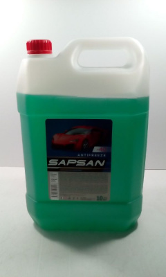 Антифриз SAPSAN -40   (Юг) 10 кг зеленый