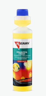 Очиститель стекол  270 мл  KERRY суперконцентрат лимон