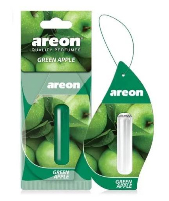 Освежитель воздуха 'AREON' LIQUID 5ml Green Apple/Зеленое яблоко, подвесной гелевый
