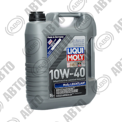 Масло LIQUI MOLY MoS2 Leichtlauft 10W40 A3/B3 (5 л) п/синт.