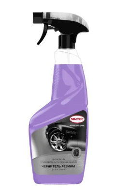 Чернитель покрышек  550 мл SINTEC  Black Tyre, тригер