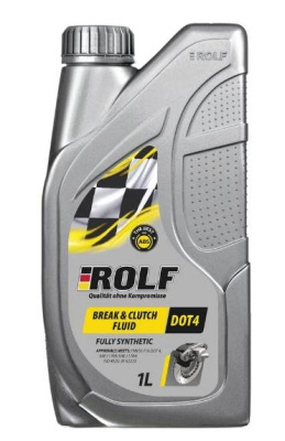 Тормозная жидкость ROLF Brake&Clutch Fluid DOT-4 910 г