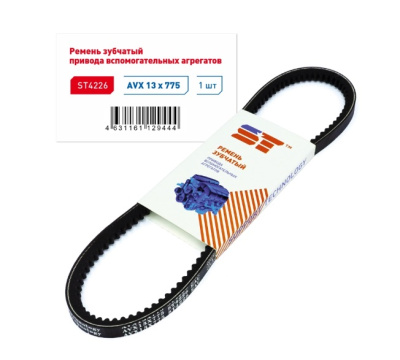 Ремень генератора 4216 дв. Евро 3 3302 ST 775х13 зубчатый