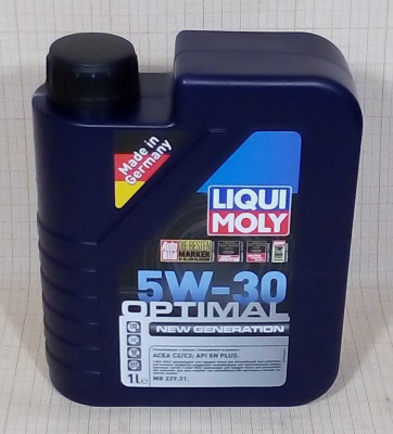 Масло LIQUI MOLY Optimal New Generation 5W30 SN C2/C3  Plus (1 л) синт.