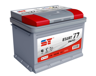 Аккумулятор 6СТ - 77 о.п. ST Start 278х175х190 пуск. ток 750