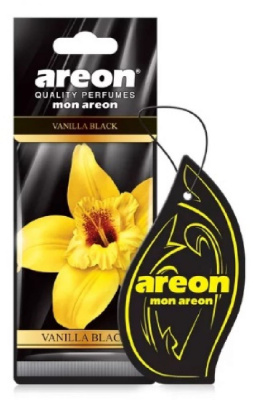 Освежитель воздуха 'AREON' MON AREON  Vanilla Black/Ваниль, картон подвесной