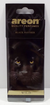 Освежитель воздуха 'AREON' WILD Black Panther/Черная пантера, подвесной картон