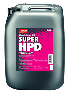 Масло TEBOIL Super HPD 10W30  CI-4/SL   20 л минер.