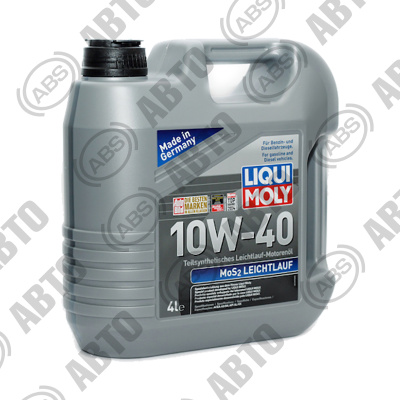 Масло LIQUI MOLY MoS2 Leichtlauft 10W40 A3/B3 (4 л) п/синт.