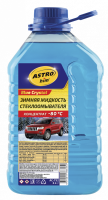 Жидкость стеклоомывателя зимняя 2 л ASTROhim , -80С АКЦИЯ