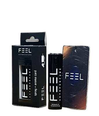 Освежитель воздуха 'FEEL' SPRAY+AROMA CARD PLUTO