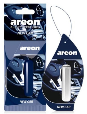 Освежитель воздуха 'AREON' LIQUID 5ml New Car/Новая Машина, подвесной гелевый