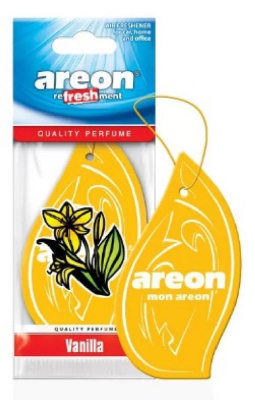 Освежитель воздуха 'AREON' REFRESHMENT Vanilla/Ваниль, подвесной картон